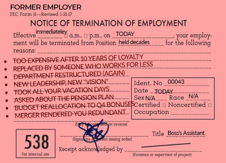 Your Vacation Shouldn’t Come With a Pink Slip!